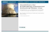 Guidelines for Estimating Unmetered Industrial Water Use · losses; therefore, the ... Guidelines for Estimating Unmetered Industrial Water Use Guidelines for Estimating Unmetered