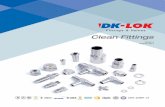 1-9.Clean Weld Fittings (Aug.2015) - dklok.com€¦ · August 2015. Clean Fitting ... (37℃) in accordance with ASME B31.3 and B31.1 code, that shall be multiply the pressure rating