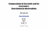 Composition of the Earth and its reservoirs: Geochemical observablesgeodynamics.usc.edu/~becker/myres/myres1/lecture_sli… ·  · 2004-08-15Composition of the Earth and its reservoirs: