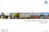 Presentation Title The Tata Power Company Ltd. · The Tata Power Company Ltd. June 2017 …Message Box ( Arial, Font size 18 Bold) 1 Agenda …Message Box ( Arial, Font size 18 Bold)
