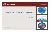 Agresso Planner ALD Training - Home | TRIUMF Planner ALD Training.pdf · Type “2017W” to order the working ... click on the file name to retrieve the ... Selecting “Role ID”