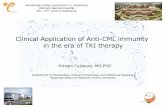 Clinical Application of Anti-CML immunity in the era of ... · Clinical Application of Anti-CML immunity ... MDSC rg) IL-6 ) IL- ... 2015,doi10.1002/jcph.591 Anti-PD1 mAb Induction