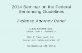 2014 Annual National Seminar on Federal Sentencing Guidelines ·  · 2016-05-192014 Seminar on the Federal Sentencing Guidelines Defense Attorney Panel David ... Supreme Court Decisions