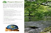 PaperStone - Ampco by AJW Brochure.pdf · post-consumer recycled paper, PaperStone ... Scratch ASTM D 2179-1098 ASTM D 2197-> 10kg ANSI Z124 Fire Rating Class B Class B Class A …