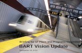 Click to edit Master title style - San Francisco County ... · Click to edit Master title style BART Vision Update Briefing for SF Plans and Programs Committee November 18, 2014