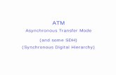 Asynchronous Transfer Mode (and some SDH) (Synchronous Digital Hierarchy) · Asynchronous Transfer Mode (and some SDH) (Synchronous Digital Hierarchy) Why use ATM ? Circuit switched