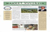 S˚$#˘ Ca!˚˙ˇ˛a MARkeT BuLLeTiN BuLLeTiN S˚$#˘ Ca!˚˙ˇ˛a ... For other information at the SC Department of Agriculture, call: ... SC Market Bulletin Subscription and Renewal