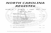GENERAL - North Carolina Office of Administrative … 29 Issue 17... · Web view116 West Jones Street(919) 807-4700 Raleigh, North Carolina 27603-8005(919) 733-0640 FAX Contact: Anca