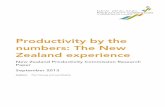 Productivity by the numbers: The New Zealand experience · Appendix B Comparisons of industry labour productivity under ... iv Productivity by the numbers: The New Zealand experience