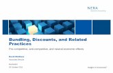 Bundling, Discounts, and Related Practices · Bundling, Discounts, and Related Practices Pro-competitive, ... No Bundling 7 Price ... Bundling Discounts and Related Practices_David