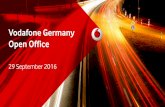 Vodafone Germany Open Office · Vodafone Germany Open Office ... 2016, bundling DVR to entry level product VOD PAY TV 4 PARALLEL RECORDINGS REC DVR HD . Fixed Line: growth opportunities