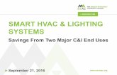 Smart HVAC and Lighting Systems - ma-eeac.orgma-eeac.org/wordpress/wp-content/uploads/MAEEAC-9.21.16-Consult… · RTU Controller . ... −ASHRAE Guideline 36 ... Smart HVAC and Lighting