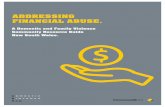 Addressing Financial Abuse Guide - CommBank€¦ · ADDRESSING FINANCIAL ABUSE. A Domestic and Family Violence Community Resource Guide New South Wales.