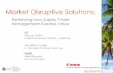 Market Disruptive Solutions - SIGsig.org/docs2/S33_Market_Disruptive_Solutions_Rethinking_Supply... · JLL Central Team Dedicated Client Accounts VSC 7. ... manufacturers and distributors
