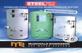 McDONALD ENGINEERS - cms.esi.info · McDonald Engineers is synonymous with superior quality hot water ... 1 bedroom bath & shower 120 120/150 ... 1/2” BSP Female Boss