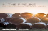 IN THE PIPELINE - Greenpeace UK · IN THE PIPELINE RISKS FOR FUNDERS OF TAR SANDS PIPELINES. 1 The tar sands in Northern Alberta are located a long distance from major crude oil markets.