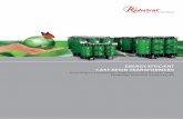 energy efficient cast resin transformers - Ruhstrat EFFICIENT CAST RESIN TRANSFoRMERS – 10 KV Technical data Input voltage 10 kV ± 2 × 2,5 % Insulation class 12/ 28/ 60 kV output