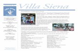 VILLA SIENA’S VISION, MISSION AND VALUES all people of God, Villa Siena is a valuesdriven residential and - skilled nursing care facility whose administration, employees and collaborators
