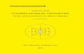Combinatorial Geometry with Applications to Field …fs.gallup.unm.edu/CombinatorialGeometry2.pdf · iv Combinatorial Geometry with Applications to Field must mention some of them.