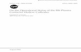 On the Operational Status of the ISS Plasma Contactor ...€”2004-213184 1 On the Operational Status of the ISS Plasma Contactor Hollow Cathodes Christian B. Carpenter QSS Group,