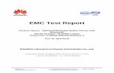 EMC Test Report - FCC ID · EMC Test Report Product Name: UMTS/GPRS/GSM Mobile Phone with Bluetooth Model Number: HUAWEI U3220 Report No: SYBH(Z-EMC)013022011-2 FCC ID: QISU3220