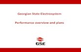 Georgian State Electrosystem Performance overview and … GSE.pdf220KV 500KV Iran 400KV ONI HPP B KHUDONI HPP ENGURI HPP PARAVANI HPP Existing Lines Planned B DC Link - HVDC ... Akhaltsikhe