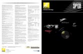 Nik on F6 Specifications - cdn-4.nikon-cdn.com · Nik on F6 Specifications Type of camera:Integral-motor autofocus 35mm single-lens ... Nikon’s new flagship professional F-SLR,