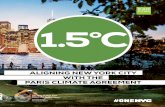 ALIGNING NEW YORK CITY WITH THE PARIS …°C: Aligning New York City with the Paris Climate Agreement is published pursuant to Executive Order 26 of 2017. This document was produced