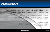 Considerations for Hybrid and Electric Batteries on Commercial Vehicles€¦ · PPT file · Web view · 2016-10-09Consideration of Hybrid and Electric Batteries on Commercial Vehicles.