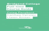 Course Guide 15/16 A5 May15 - Bridgend College every effort will be made to adhere to the course guide, ... teaching area and the College’s own Day ... Mechanical Engineering BTEC
