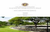 City and County of Honolulu Storm Water Best Management ... · City and County of Honolulu. Storm Water Best Management Practice Manual NEW AND REDEVELOPMENT. Prepared by Department