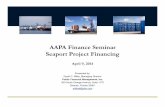 AAPA Finance Seminar Seaport Project Financingaapa.files.cms-plus.com/SeminarPresentations... · AAPA Finance Seminar Seaport Project Financing ... financing •Inter-program loans