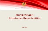 MONTENEGRO Investment Opportunities - Advantage …*source: Montenegro Central Bank and MIPA (Montenegrin Investment Promotion Agency) FDI IN MONTENEGRO Total inflow of FDI in Montenegro