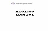 QUALITY MANUAL - SSCTssct.edu.ph/.../uploads/2016/02/SSCTQualityManual.pdf · The quality manual of operations applies to all concerned organizations ... The integration was made