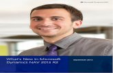 What's New in Microsoft Dynamics NAV 2013 R2 - CGI · 4 What’s New in Microsoft Dynamics NAV 2013 R2 Bank Statement Import For automatic payment processing and bank reconciliation,