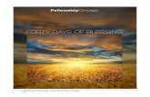 40 Days Of Blessing Prayer & Devotional Guidefellowshipchicago.com/.../40DaysOfBlessings-2015DevotionalRevised.pdf2 –40 Days Of Blessing Prayer & Devotional Guide ... 3 ... We are