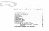 THE GUILD GUIDE table of contents - CMG · table of contents THE GUILD GUIDE ... or if you’ve been hired for a special project, ... salary instead of benefits and pension. If you