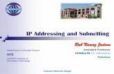 IP Addressing and Subnetting - Rab Nawaz Jadoon · Department of Computer Science DCS COMSATS Institute of Information Technology IP Addressing and Subnetting Rab Nawaz Jadoon …