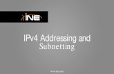 IPv4 Addressing and Subnetting - s3.amazonaws.com · Subnetting  . Copyright ©  Didn’t we already cover this?