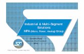 Industrial & Multi-Segment Solutions MPA (Micro, Power ...media.corporate-ir.net/.../Industrial_Multi_Segment_Solutions.pdf · Industrial & Multi-Segment Solutions MPA (Micro, Power,