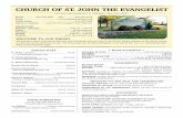 CHURCH OF ST. JOHN THE EVANGELISTsjtemahopac.org/bulletins/20161002.pdf · CHURCH OF ST. JOHN THE EVANGELIST ... Extraordinary Jubilee Year of Mercy ... National Shrine of Mary Help