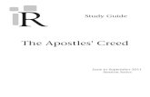 The Apostles' Creed - Amazon S3s3.amazonaws.com/.../apostles-creed-sermon-study-guide.pdf · formation of creeds, including the Apostles’ Creed and the Nicene Creed. We continue