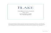 The Blake Lower School 2016-2017 Curriculum Guide Pre-Kindergarten€¦ ·  · 2016-08-062016-2017 Curriculum Guide Pre-Kindergarten ... why and how people count and use numbers