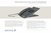 Ericsson Dialog 5446 iP PrEmium - Business Phone, … and intuitive. With navigation via icons instead of text commands, the Dialog 5446 IP Premium is a revolution in user-friendliness.
