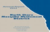 NORTH SHORE MOSQUITO ABATEMENT DISTRICT€¦ · NELSON HOWARD, Secretary ... mosquito abatement program for the North Shore of Cook County. This led to the establishment of the North