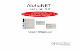 AlphaNET - WaveWare Technologies, Inc Alpha® Sign Communications Protocol Explains the native protocol used to send text and graphics to Alpha® signs. 97088099 How to Install AlphaNET