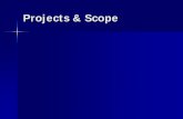 Projects & Scope - QUEceraquecera.com/03 Scope.pdf · Scope Management Initiation Planning ... Scope Change Control ... WBS Change Control system Scope Changes Performance Reports