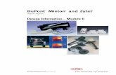 Design Information – Module II - DuPont€¦ · Design Information – Module II ... 7 Quality of fabricated parts – writing of specifications 7.1 Introduction 7.1 Identification