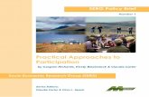 Practical Approaches to Participation PB1 final.pdf · This policy brief stems from the ‘Practical Approaches to Participation’ workshop, held in October 2003 at the Macaulay