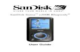 BBY Sansa Rhapsody User Guide-8-29-06 - SanDiskmp3support.sandisk.com/downloads/um/e200r_usergui… ·  · 2016-08-19Best Buy Digital Music Store Account ... and a replaceable and